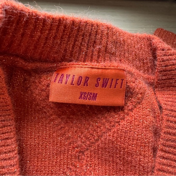 Taylor Swift Burnt Orange Cardigan - Picture 5 of 5